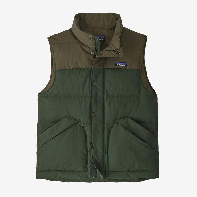 Patagonia Mens Downdrift Vest Torrey Pine Green