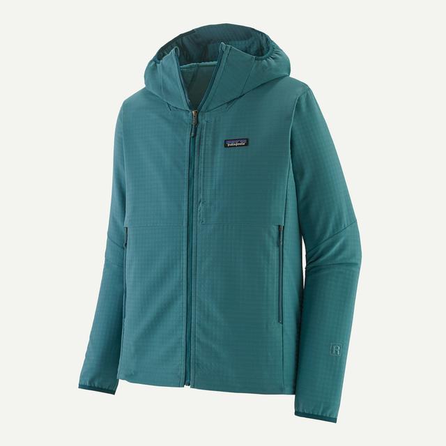 Patagonia Mens R1 TechFace Hoody Wetland Blue
